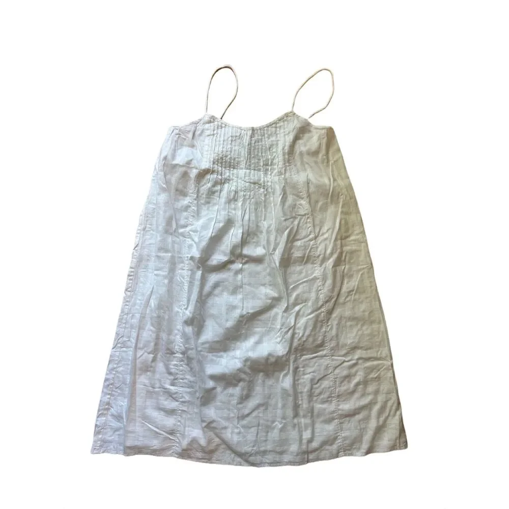 J.Crew Pintuck mini dress in cotton poplin White 6
